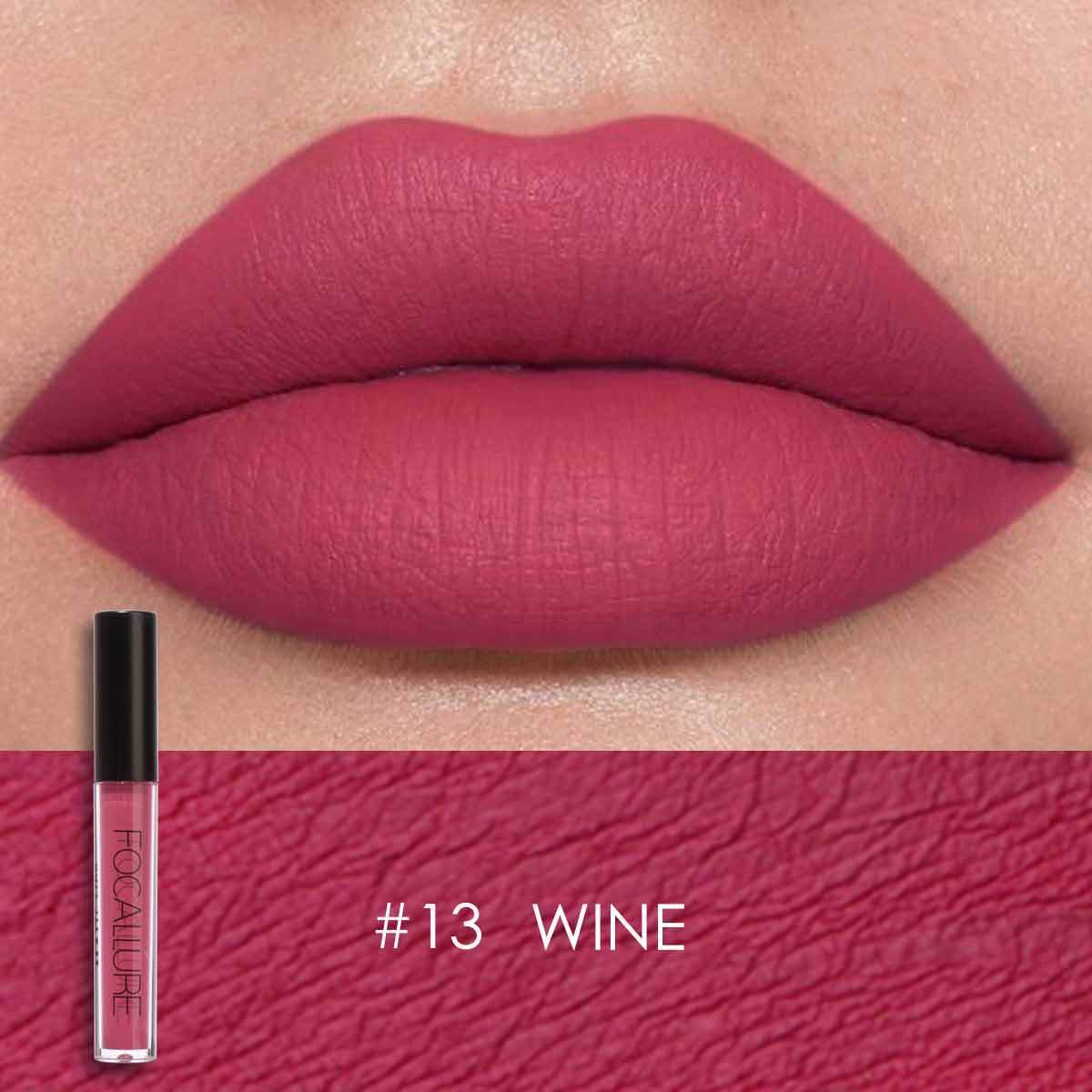 Focallure Ultra Chic Lips Matte Liquid Lipstick 13 WINE