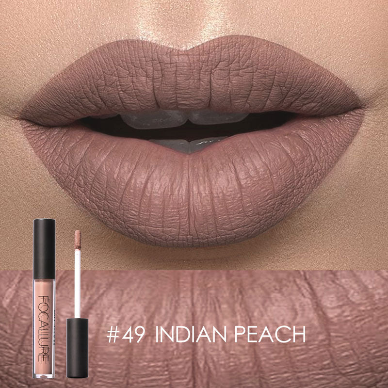 Focallure Ultra Chic Lips Matte Liquid Lipstick 49 INDIAN PEACH