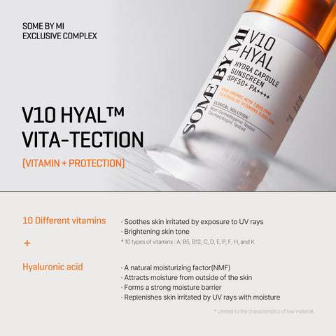 V10 Hyal Hydra Capsule Sunscreen