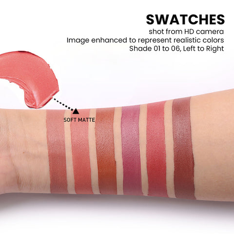 SoulMatte® Mini Matte Lipstick #03 PICNIC IN FALL - Focallure™ Arabia