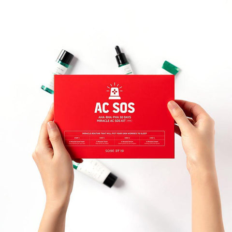 AHA-BHA-PHA 30 days Miracle AC SOS Kit - Focallure™ Arabia