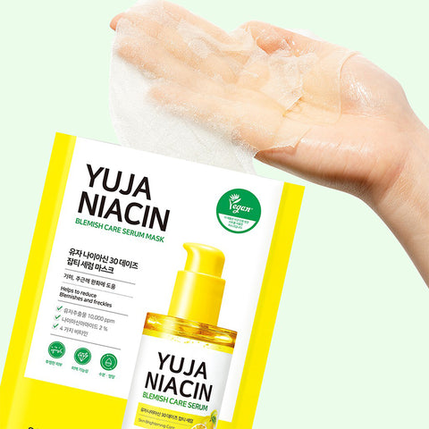 Yuja Niacin Blemish Care Serum Mask - Focallure™ Arabia