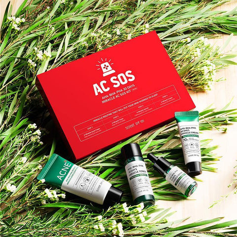 AHA-BHA-PHA 30 days Miracle AC SOS Kit - Focallure™ Arabia