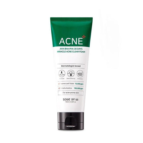 AHA-BHA-PHA 30 Days Miracle Acne Clear Foam - Focallure™ Arabia