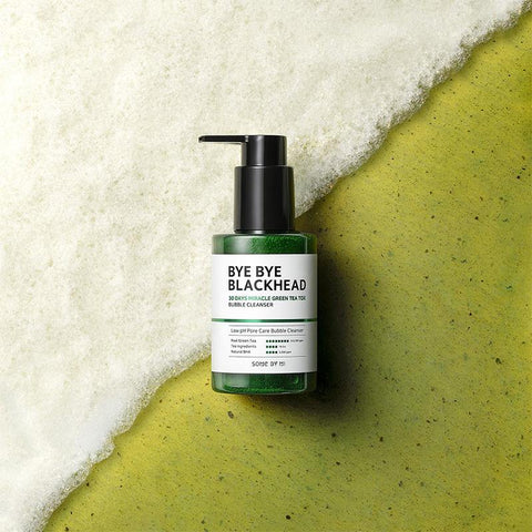 Bye Bye Blackhead 30 Days Miracle Green Tea Tox Bubble Cleanser - Focallure™ Arabia