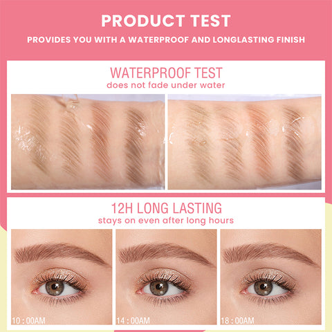 Emoji® Eyebrow Pencil #02 NATURAL BROWN - Focallure™ Arabia