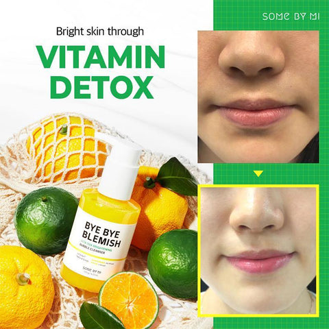 Bye Bye Blemish Vita Tox Brightening Bubble Cleanser - Focallure™ Arabia