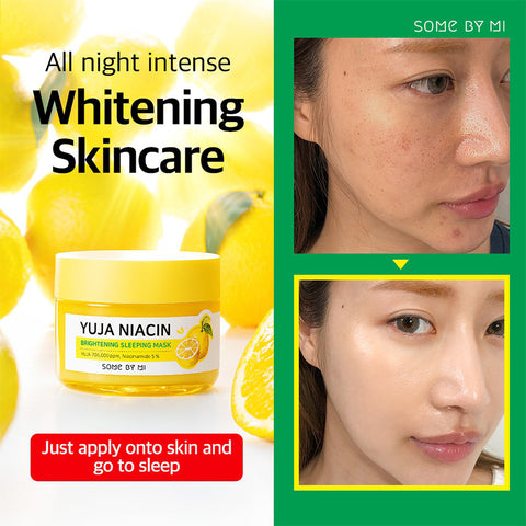 Yuja Niacin 30 Days Miracle Brightening Sleeping Mask (Moisturizer) - Focallure™ Arabia