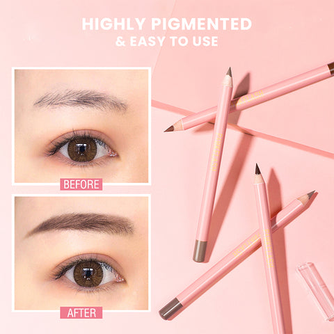 Emoji® Eyebrow Pencil #03 CHOCOLATE BROWN - Focallure™ Arabia
