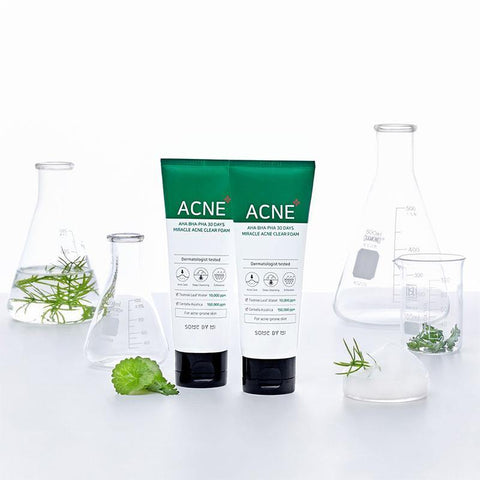 AHA-BHA-PHA 30 Days Miracle Acne Clear Foam - Focallure™ Arabia