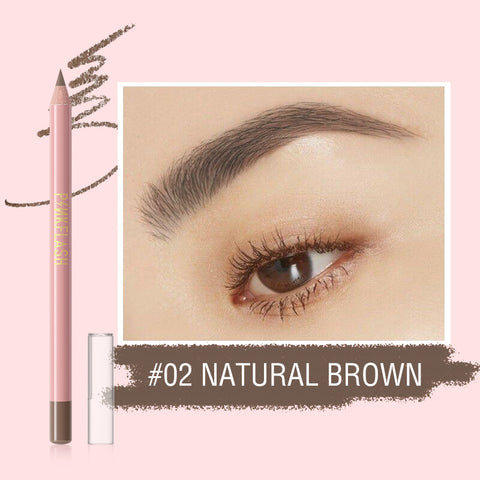 Emoji® Eyebrow Pencil #02 NATURAL BROWN - Focallure™ Arabia