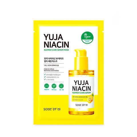 Yuja Niacin Blemish Care Serum Mask - Focallure™ Arabia