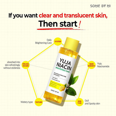 Yuja Niacin 30 Days Miracle Brightening Toner - Focallure™ Arabia