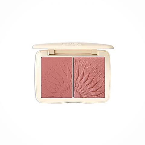 Sunkissed® Monochromatic Blush Duo 03 #ROSE FLAMINGO - Focallure™ Arabia