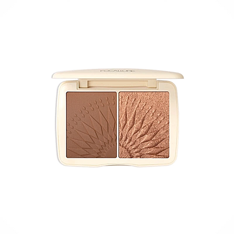 Sunkissed® Monochromatic Blush Duo 05 #CARAMEL COFFEE - Focallure™ Arabia