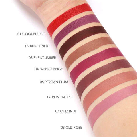 Ultra Chic Lips® Matte Liquid Lipstick #01 COQUELICOT - Focallure™ Arabia