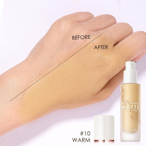 Covermax® Full Coverage Foundation #10 WARM - Focallure™ Arabia