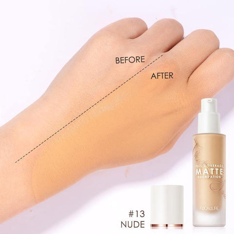 Covermax® Full Coverage Foundation #13 NUDE - Focallure™ Arabia