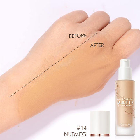 Covermax® Full Coverage Foundation #14 NUTMEG - Focallure™ Arabia