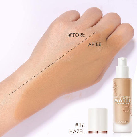 Covermax® Full Coverage Foundation #16 HAZEL - Focallure™ Arabia