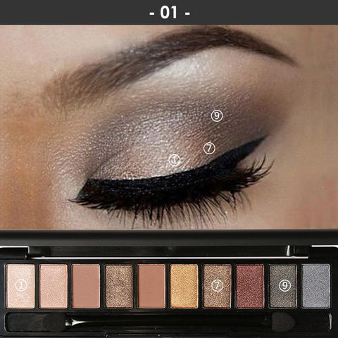 Classic® Eyeshadow Palette #01 - Focallure™ Arabia