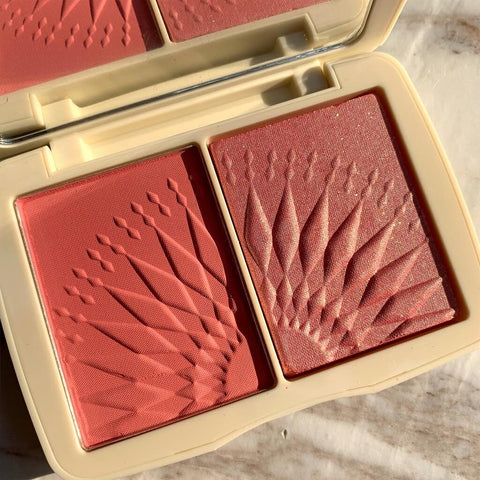 Sunkissed® Monochromatic Blush Duo 02 #BARBIE SHY - Focallure™ Arabia