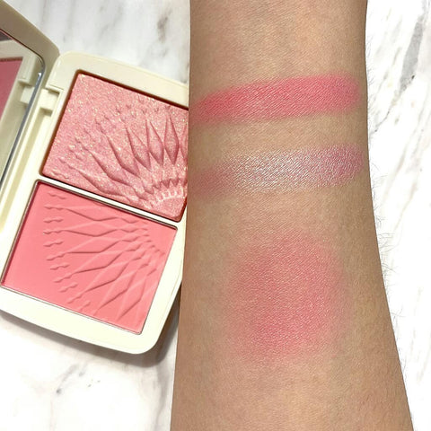 Sunkissed® Monochromatic Blush Duo 02 #BARBIE SHY - Focallure™ Arabia