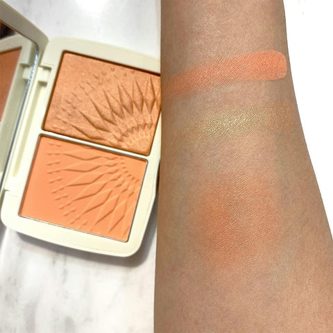 Sunkissed® Monochromatic Blush Duo 01 #SOFT APRICOT - Focallure™ Arabia