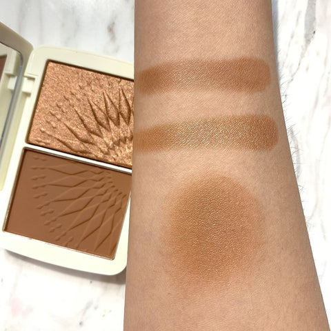 Sunkissed® Monochromatic Blush Duo 05 #CARAMEL COFFEE - Focallure™ Arabia