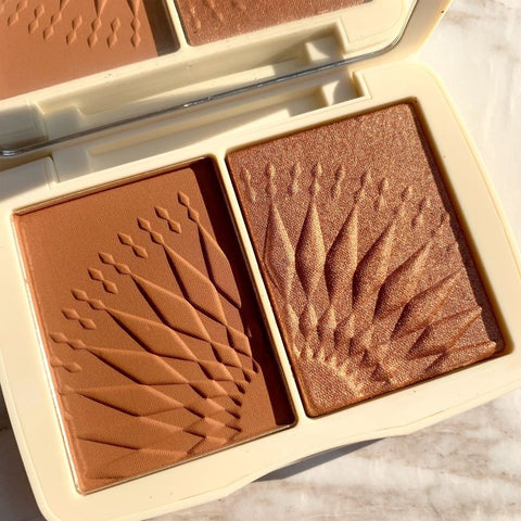 Sunkissed® Monochromatic Blush Duo 05 #CARAMEL COFFEE - Focallure™ Arabia