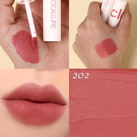 Clay® Velvet Matte Lip Mousse #202 - Focallure™ Arabia