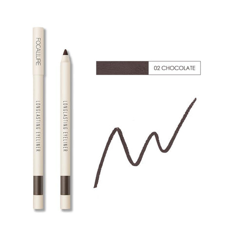 Lasting® Gel Eyeliner Pencil #02 CHOCOLATE - Focallure™ Arabia