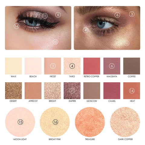 Your Eyes On Me® Eyeshadow Palette - Focallure™ Arabia
