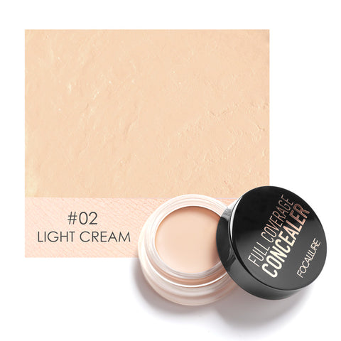 Full Coverage® Crème Concealer #02 LIGHT CREAM - Focallure™ Arabia