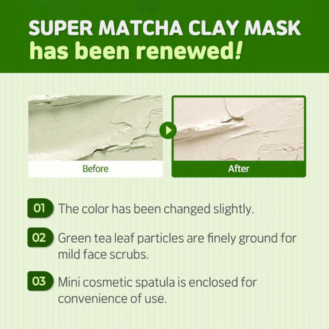 Super Matcha Pore Clean Clay Mask - Focallure™ Arabia
