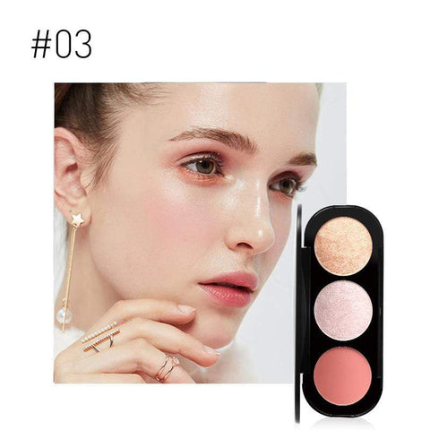 Focallure™ Face Trio Palette #03 - Focallure™ Arabia