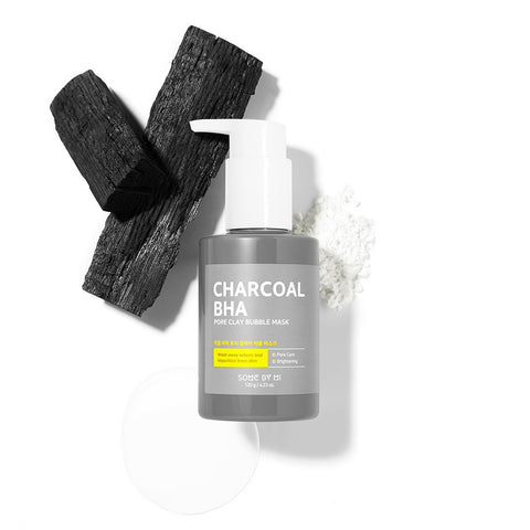 Charcoal BHA Pore Clay Bubble Mask - Focallure™ Arabia