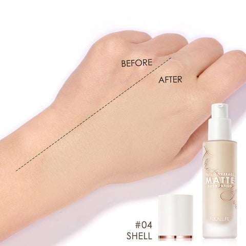 Covermax® Full Coverage Foundation #04 SHELL - Focallure™ Arabia