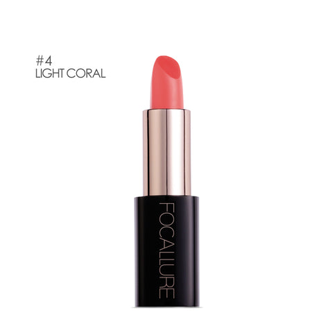 Focallure™ Lacquer Lipstick #04 LIGHT CORAL - Focallure™ Arabia