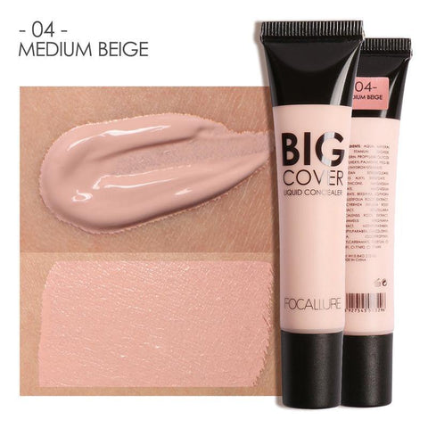 Big Cover® Liquid Concealer  #04 MEDIUM BEIGE - Focallure™ Arabia