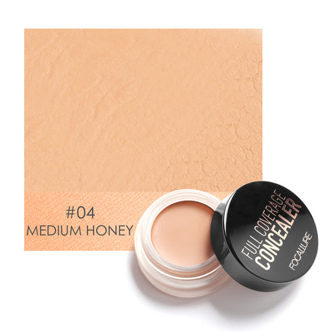 Full Coverage® Crème Concealer #04 MEDIUM HONEY - Focallure™ Arabia