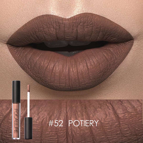 Ultra Chic Lips® Matte Liquid Lipstick #52 POTTERY - Focallure™ Arabia