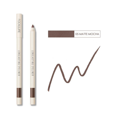 Lasting® Gel Eyeliner Pencil #05 MATTE MOCHA - Focallure™ Arabia