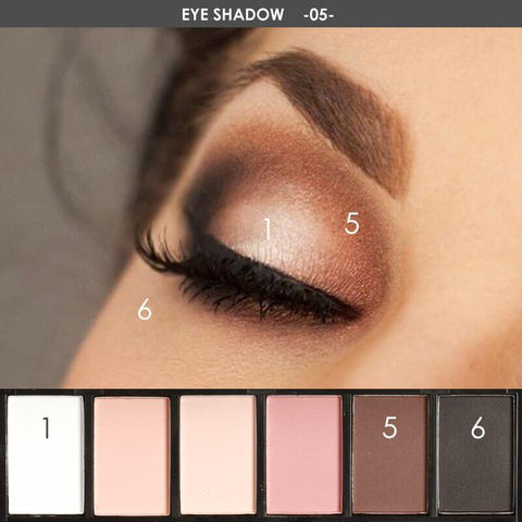 Smokey® Eyeshadow Palette #05 - Focallure™ Arabia