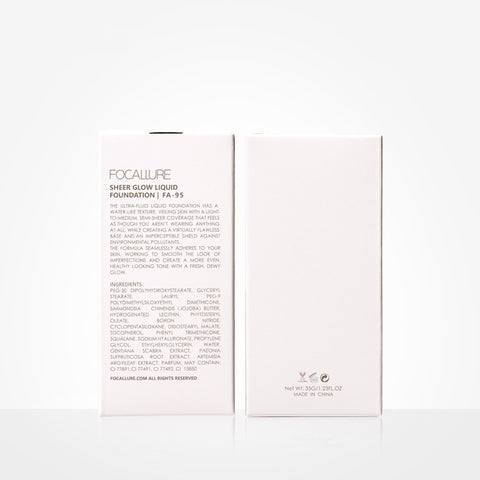Sheer Glow® Milk Liquid Foundation #4 HONEY - Focallure™ Arabia