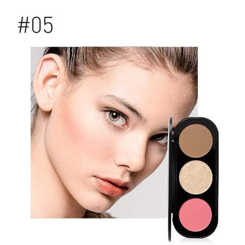 Focallure™ Face Trio Palette #05 - Focallure™ Arabia
