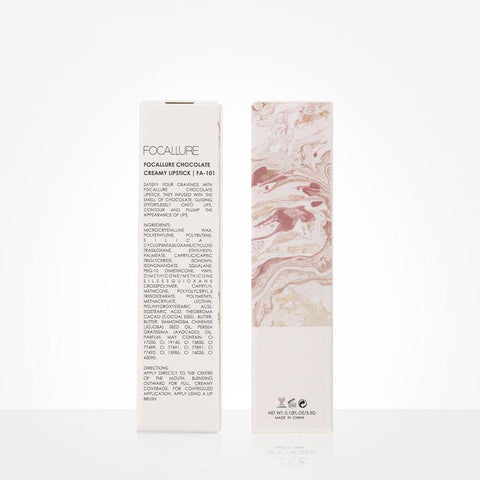 Chocolate® Lipstick (Semi-Moisturizing) #C06 GLAZED ORANGE - Focallure™ Arabia