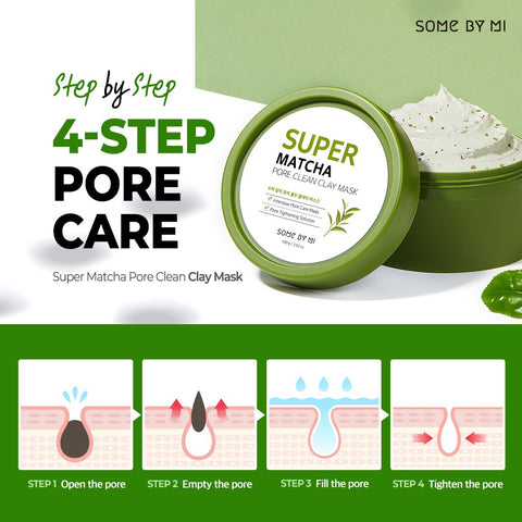 Super Matcha Pore Clean Clay Mask - Focallure™ Arabia