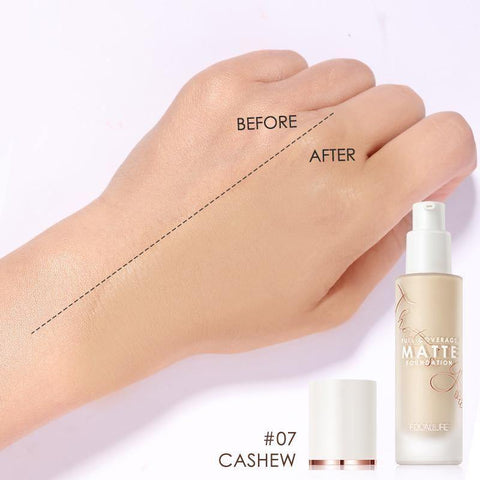 Covermax® Full Coverage Foundation #07 CASHEW - Focallure™ Arabia