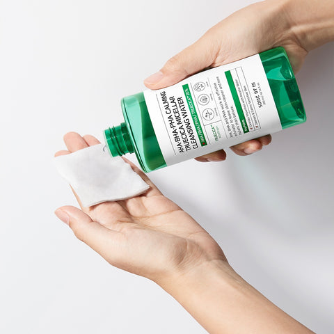 AHA-BHA-PHA Calming Truecica Micellar Cleansing Water